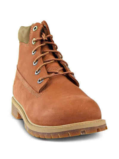 Timberland Kids' 6-inch Premium Waterproof Boots In Brown