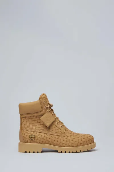 Timberland 6pre 6 Inch Lace Boot In Nude & Neutrals