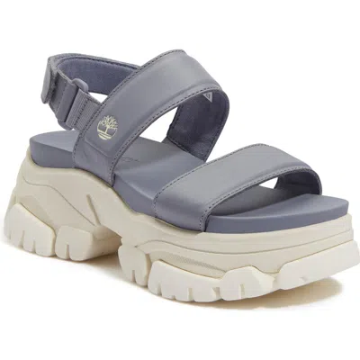 Timberland Adley Way Platform Sandal In Medium Purple