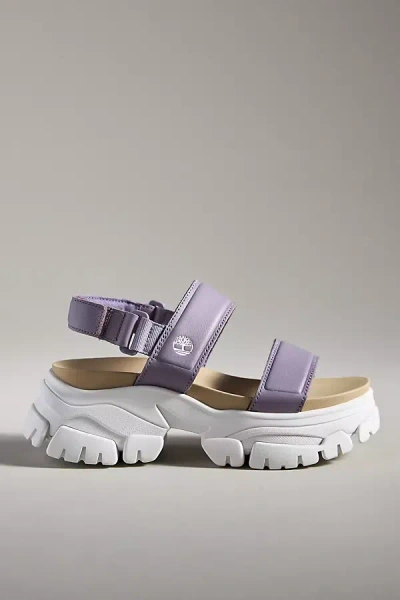 Timberland Adley Way Platform Sandals In Purple