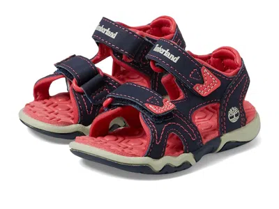 Timberland Adventure Seeker 2-strap Sandal (toddler/little Kid) Boys Shoes Navy : 6 Toddler M, Rubber/synthetic In Multi