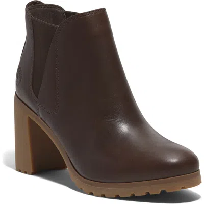 Timberland Allington Chelsea Boot In Medium Brown Full Grain