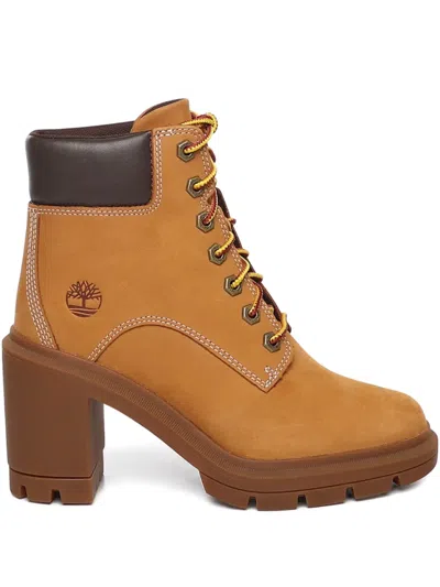 TIMBERLAND ALLINGTON HEIGHTS LACE-UP BLOCK-HEEL BOOTS