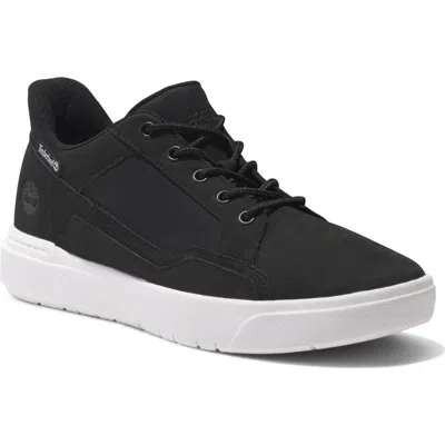 Timberland Allston Sneaker In Black Nubuck