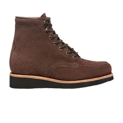 Pre-owned Timberland American Craft Moc Toe Boot 'dark Brown' | Men's Size 13