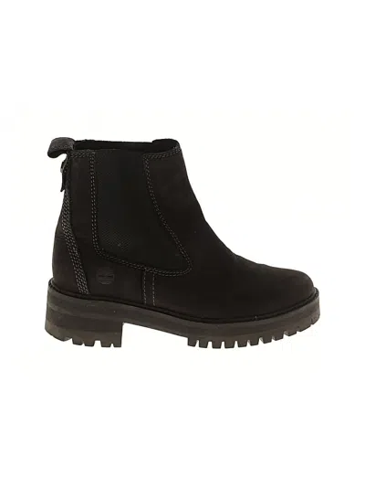 Pre-owned Timberland Ankle Boots In Black