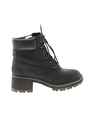 Pre-owned Timberland Ankle Boots In Black