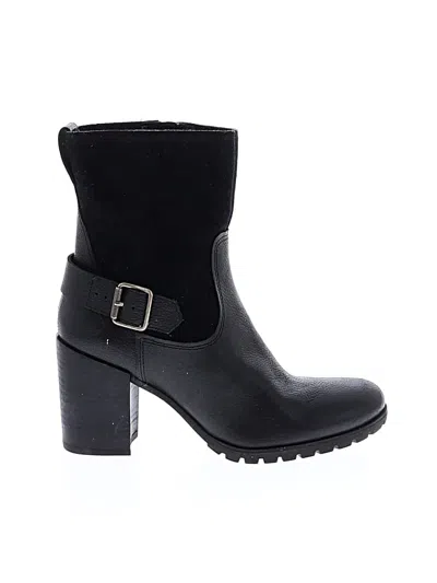 Pre-owned Timberland Ankle Boots In Black