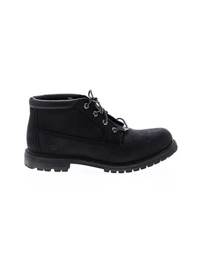 Pre-owned Timberland Ankle Boots In Black