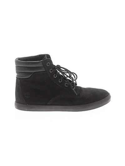 Pre-owned Timberland Ankle Boots In Black