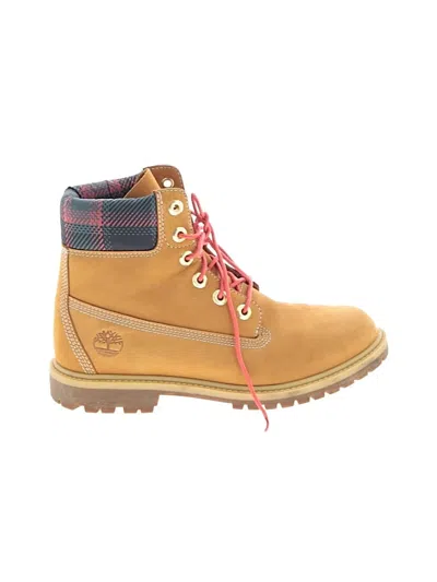 Pre-owned Timberland Ankle Boots In Brown
