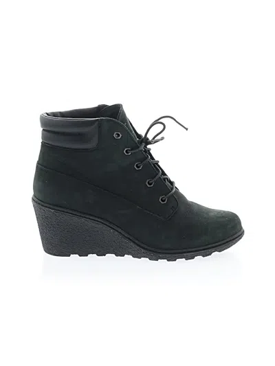 Pre-owned Timberland Ankle Boots In Brown