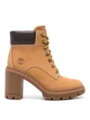 Timberland Allington Heeled Ankle Boots In Brown