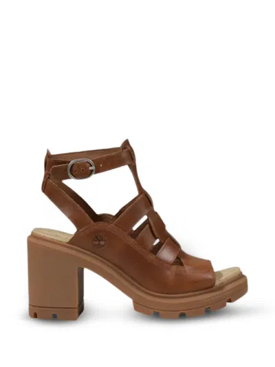 Timberland Anya Cutout Sandals In Brown