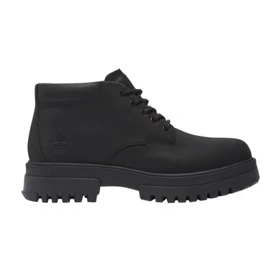 Pre-owned Timberland Arbor Road Waterproof Chukka 'triple Black'