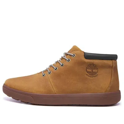 Timberland Ashwood Park Mid Waterproof Leather Chukka Boots 'brown' In Multi