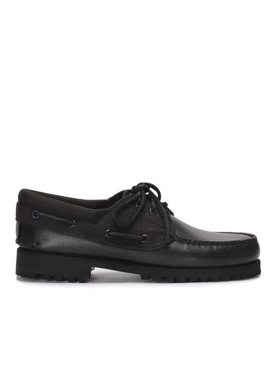 Timberland Authentic Boat Shoe In Black