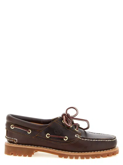 Timberland ® Authentic Boat Shoe In Brown