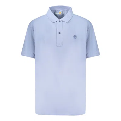 Timberland Azzurro Cotton Men Polo Shirt