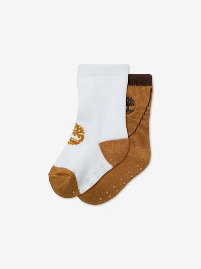 Timberland Kids'  Baby 2 Pack Boot Socks Set In Multi