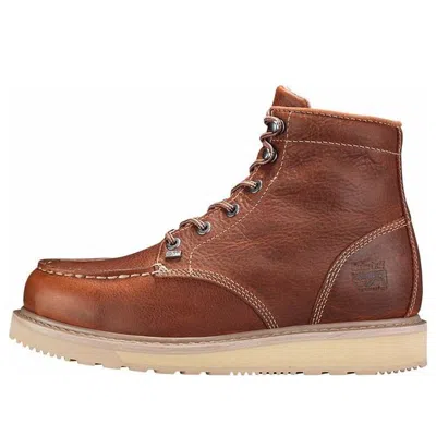 Timberland Barstow 6-inch Soft Toe Work Boots 'rust'