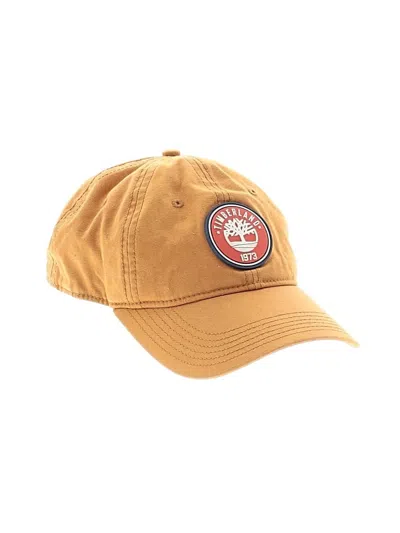 Pre-owned Timberland Baseball Cap In Tan
