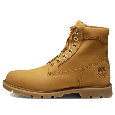 Timberland Basic 6 Inch Waterproof Boots 'wheat Nubuck' In Nude