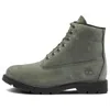 Timberland Basic 6 Inch Wide-fit Non-contrast Boots 'olive Green' In Multi