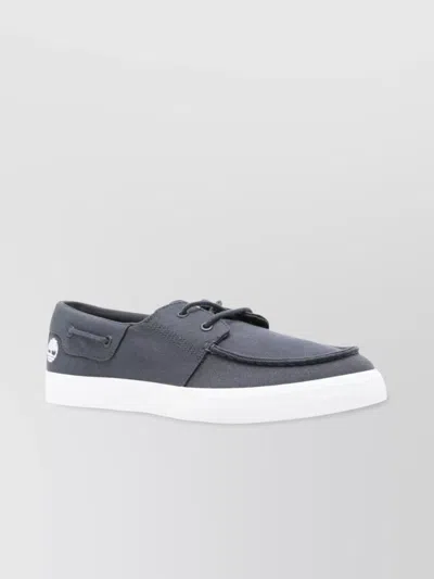 Timberland Bay Low Lace Up Moccasin In White