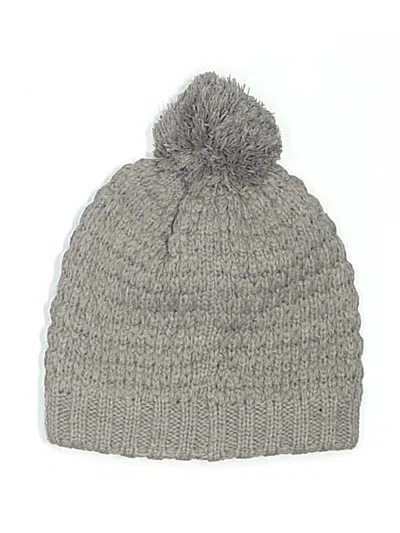 Pre-owned Timberland Beanie Hat In Gray