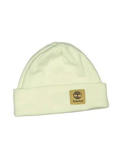Pre-owned Timberland Beanie Hat In Ivory