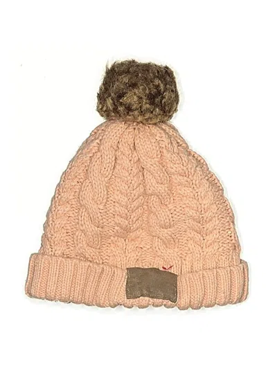 Pre-owned Timberland Beanie Hat In Pink