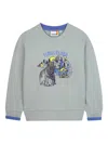 Timberland Bear-print Cotton-blend Sweatshirt In Gray