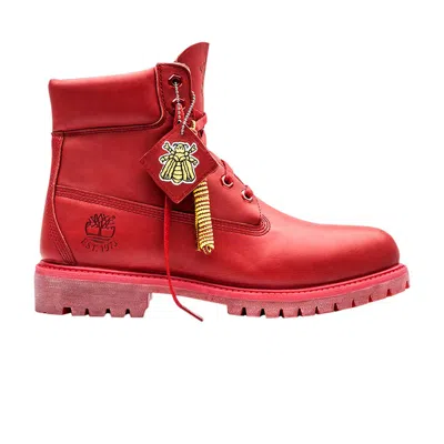 Pre-owned Timberland Bee Line X 6 Inch Boot 'crimson' | Red | Men's Size 13