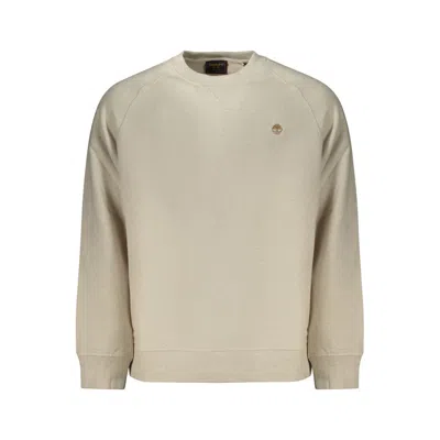 Timberland Beige Cotton Sweatshirt In Neutral