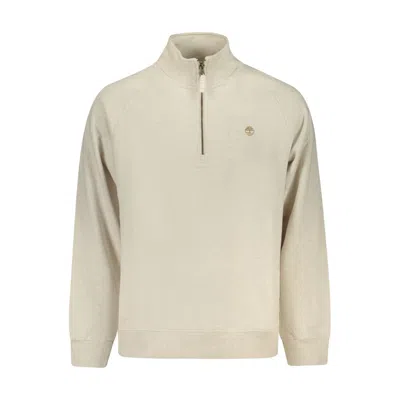 Timberland Beige Cotton Sweatshirt In Pink