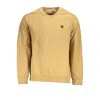 TIMBERLAND BEIGE CREW NECK EMBROIDERED SWEATSHIRT