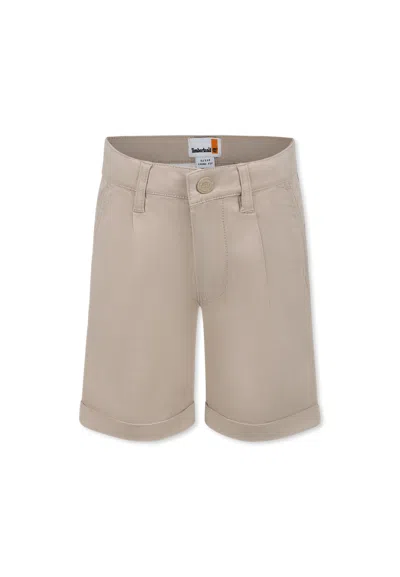 Timberland Kids' Beige Shorts For Boy
