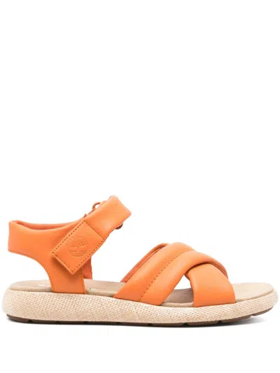 Timberland Belmar Waves Backstrap Sandal In Orange