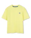 Timberland Big Boys Short Sleeve T-shirt In Straw Yellow