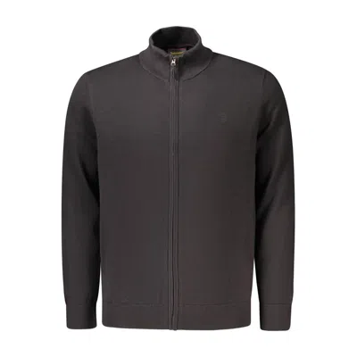 Timberland Black Cotton Men's Sweater In Brown