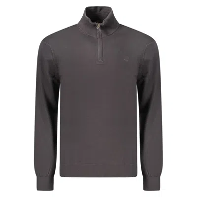 Timberland Black Cotton Men's Sweater In Gray