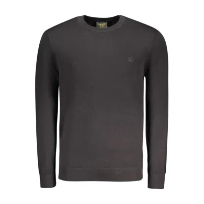Timberland Black Cotton Sweatshirt In Gray