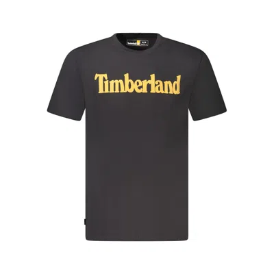 Timberland Black Cotton T-shirt
