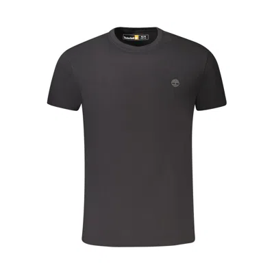 Timberland Black Cotton T-shirt
