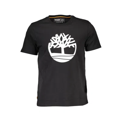 Timberland Northwood Tree Logo Short Sleeve T-shirt In Black