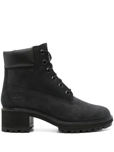 TIMBERLAND BLACK KINSLEY MID LACE UP BOOT