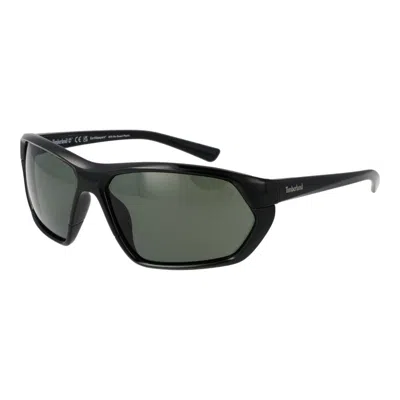 Timberland Black Men Sunglasses In Green