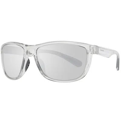 Timberland Black Resin Sunglasses In Metallic