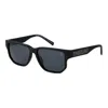 Timberland Black Stainless Steel Sunglasses In Blue